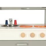 Zestaw kuchenny z patelnią, garnkiem i akcesoriami dla dziewczynki