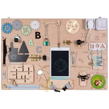 Tablica manipulacyjna drewniana 75 x 50 cm