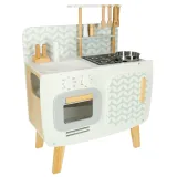 Stabilna kuchnia dziecięca z MDF i realistycznymi dodatkami LULILO
