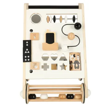 Sorter z 6 barwnymi klockami rozwijający zdolności manualne dzieci