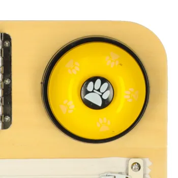 Elementy sensoryczne i logiczne na tablicy LULILO BUSO dla dzieci