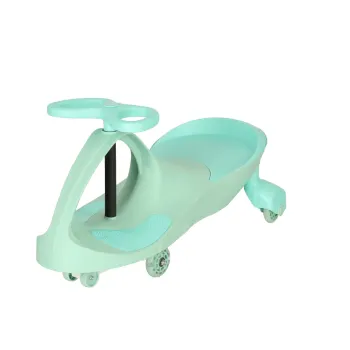 Widok na kierownicę dopasowaną do małych rączek dziecięcych