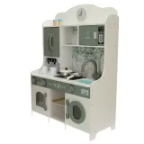 Bezpieczna zabawka kuchnia dla dzieci, kolorowa i trwała konstrukcja