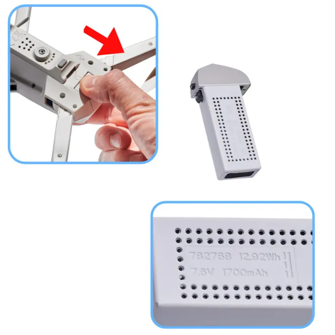 Dron RC Z6PRO w opakowaniu prezentowym do zdjęć produktowych