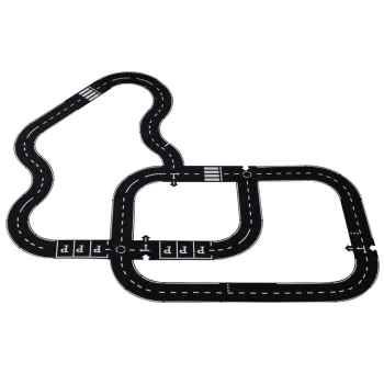 Puzzle kreatywne 2w1 droga jezdnia 40 elementów