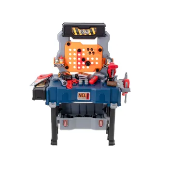 Warsztat zestaw majsterkowicza stolik + narzędzia 65el.