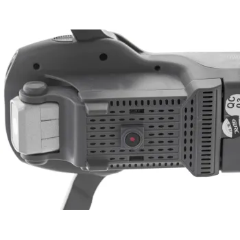 Zbliżenie na kamerę HD zamontowaną w dronie RC F9