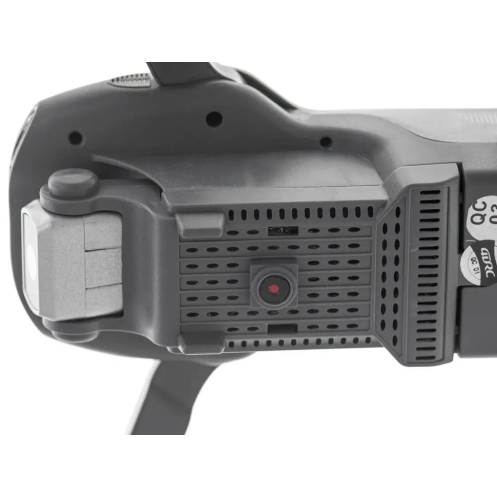 Zbliżenie na kamerę HD zamontowaną w dronie RC F9