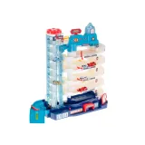 Zestaw parkingowy z ośmioma samochodzikami i matą do zabawy