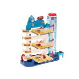 Dziecięcy garaż z automatyczną windą oraz zegarem melodyjnym