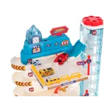 Nowoczesny pięciopoziomowy parking zabawkowy z trwałego plastiku