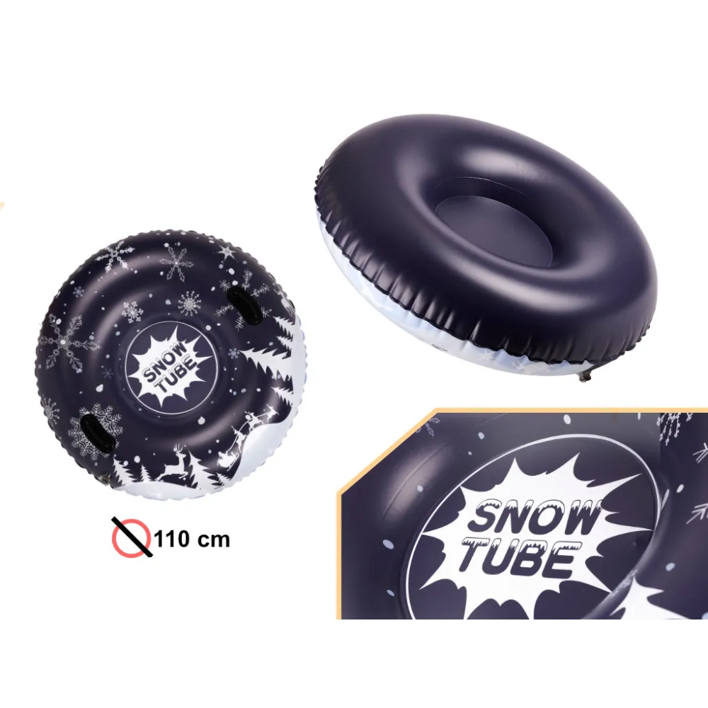 Dmuchana opona na śnieg o średnicy 110cm idealna na stok