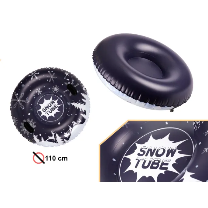 Dmuchana opona na śnieg o średnicy 110cm idealna na stok