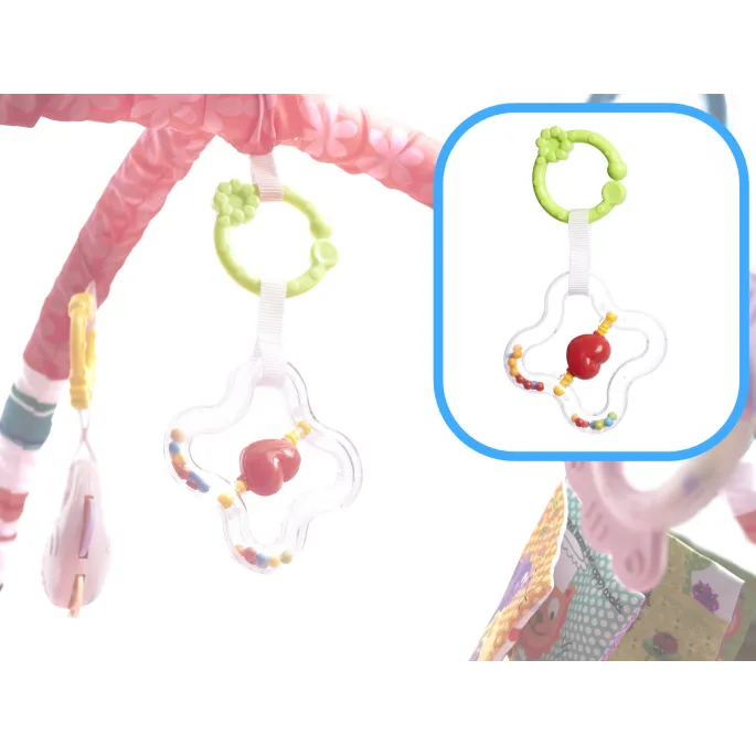 Cały zestaw maty edukacyjnej z akcesoriami i piłeczkami