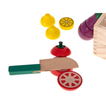 Zręcznościowy zestaw do krojenia warzyw dla najmłodszych