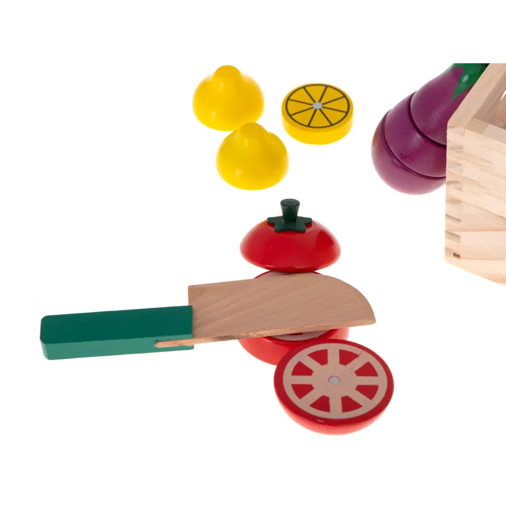 Zręcznościowy zestaw do krojenia warzyw dla najmłodszych