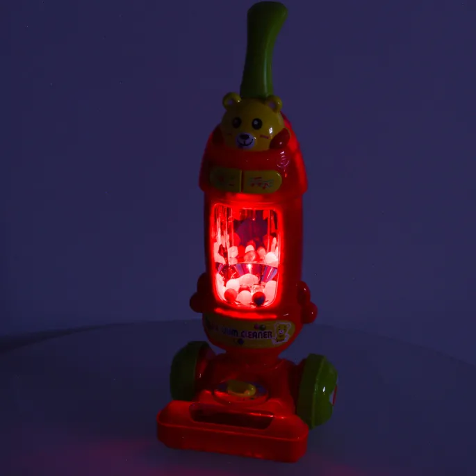 Realistyczny odkurzacz zabawkowy z efektami świetlnymi i dźwiękowymi