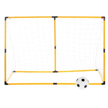 Bramka piłkarska treningowa z siatką + mata celownicza + piłka