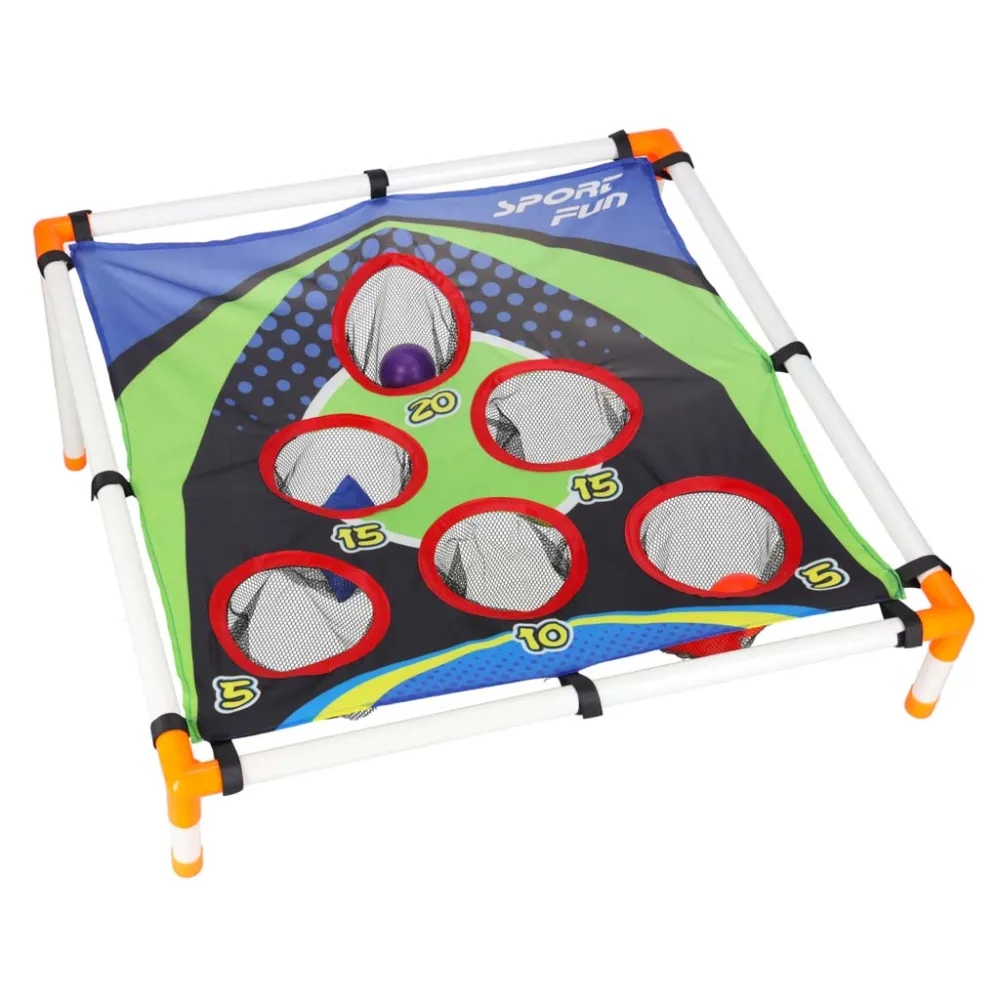 Zestaw do gry zręcznościowej z woreczkami i piłeczkami