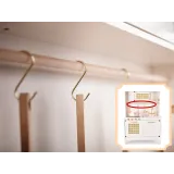 Zestaw kuchenny z MDF dla dzieci w stylu boho z rattanu i funkcjonalnych detali