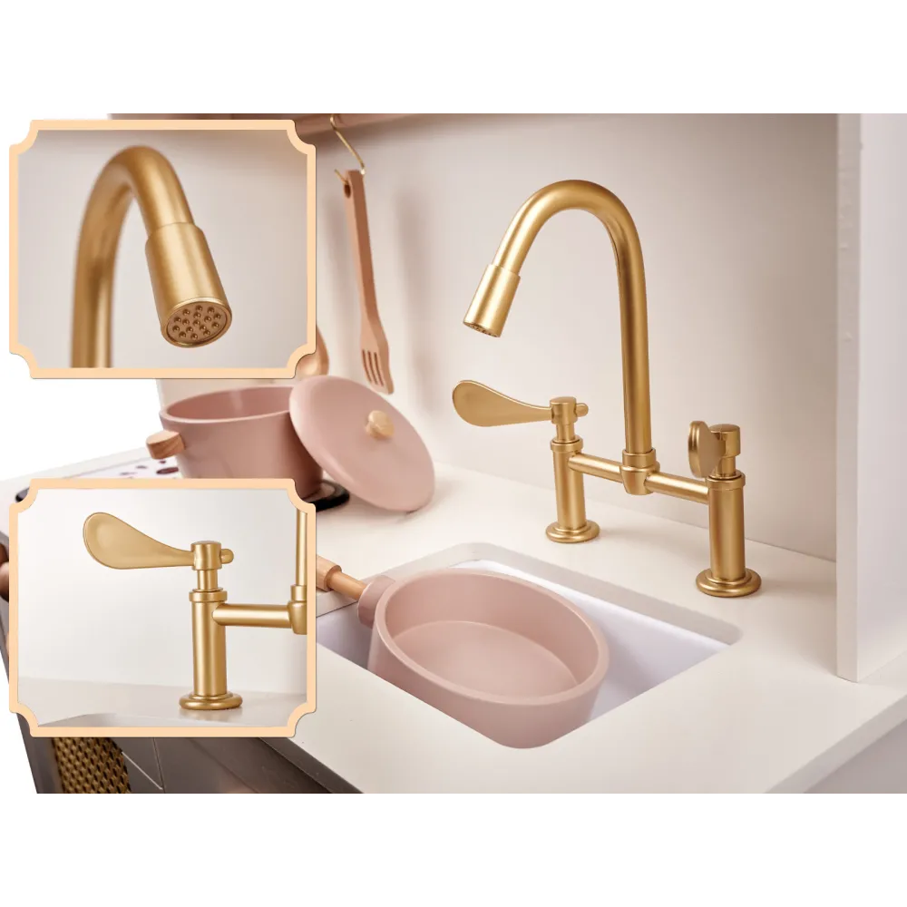 Dziecięca kuchnia 100 cm z efektami świetlnymi i dźwiękowymi