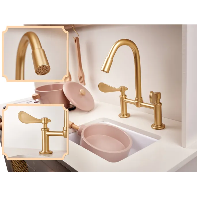 Dziecięca kuchnia 100 cm z efektami świetlnymi i dźwiękowymi