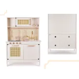 Kuchnia dla dzieci boho 100 cm z estetycznym wykończeniem i drewnianymi elementami