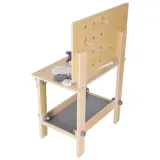 Edukacyjny zestaw kreatywny z młotkiem, piłą i śrubokrętem dla dzieci