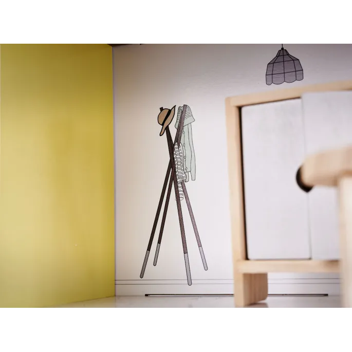 Domek dla lalek z kuchnią, łazienką i balkonem