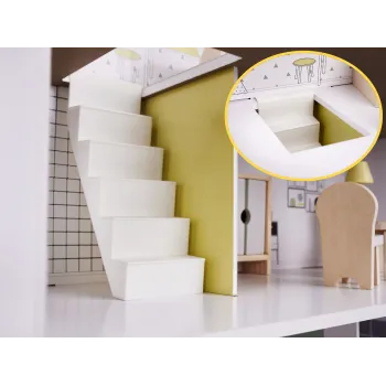 Bezpieczny domek dziecięcy 70 cm do zabawy i dekoracji