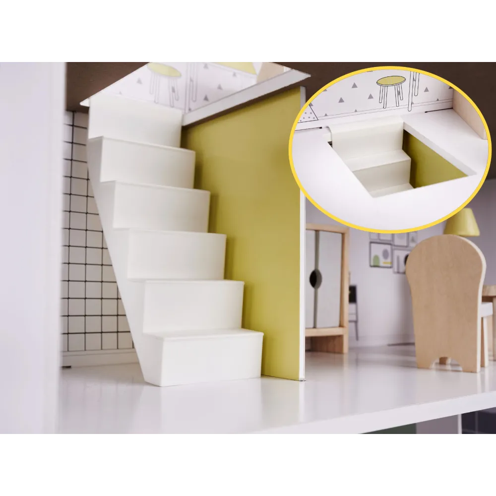 Bezpieczny domek dziecięcy 70 cm do zabawy i dekoracji