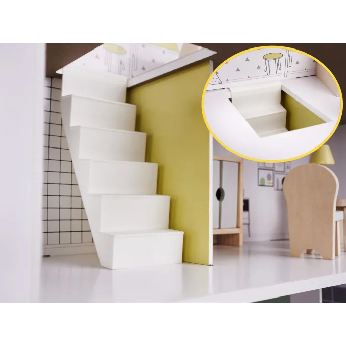 Bezpieczny domek dziecięcy 70 cm do zabawy i dekoracji