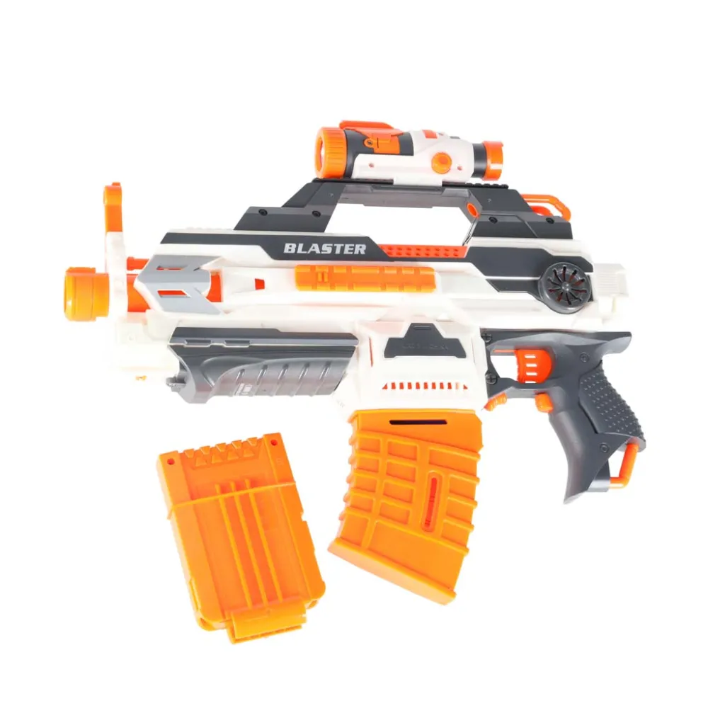 Zabawkowy karabin modularny z 30 miękkimi strzałkami