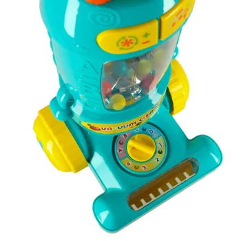 Zabawka odkurzacz pionowy dla dzieci wspierająca naukę sprzątania