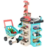 Akcesoria sklepowe: terminal, skaner, produkty spożywcze dla dzieci