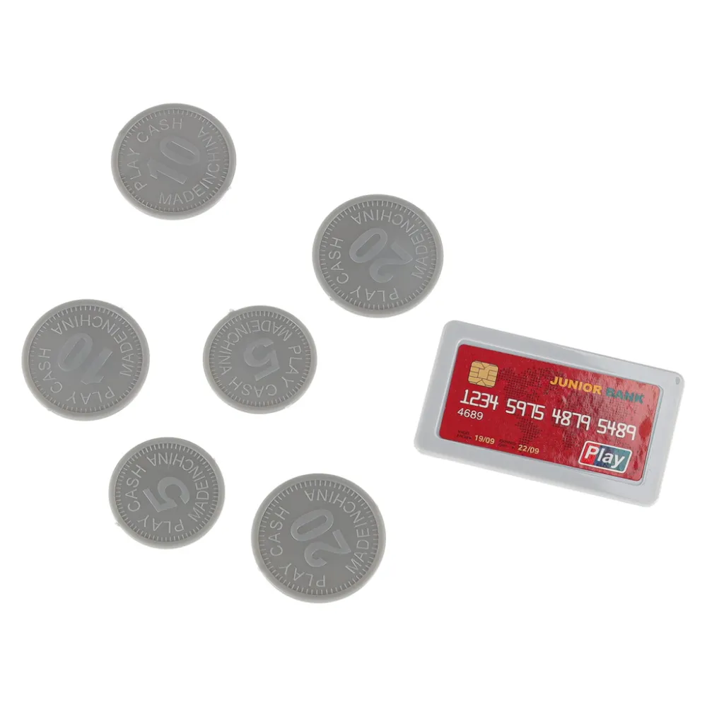 Zestaw do zabawy w zakupy – pełen wyposażenia miętowy supermarket