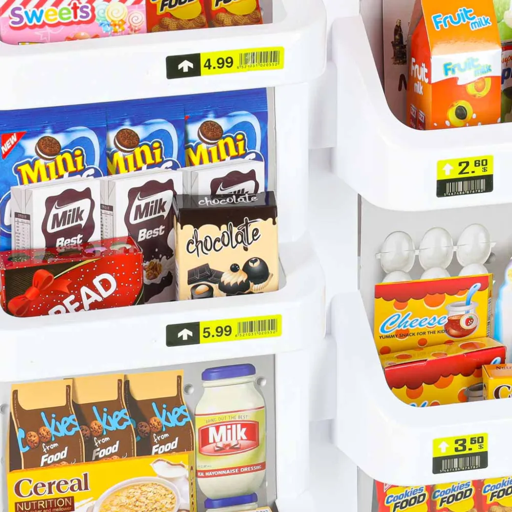 Wysokiej jakości sklep dla dzieci z wózkiem i kasą – idealny prezent