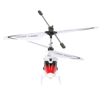 Helikopter RC Syma S5 3CH przygotowany do startu na stole