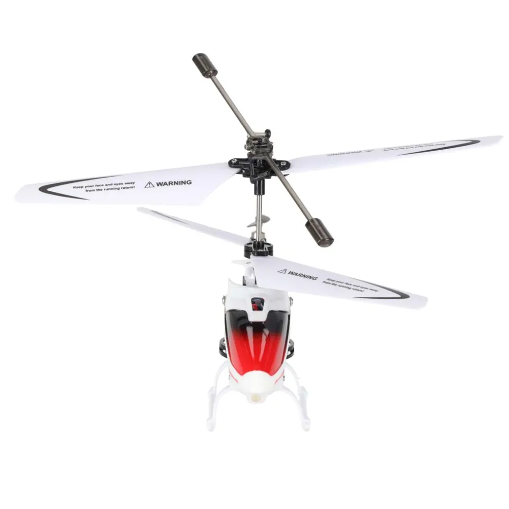 Helikopter RC Syma S5 3CH przygotowany do startu na stole