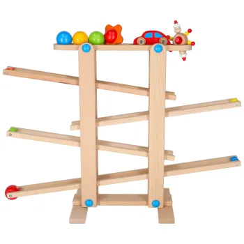 Bezpieczny tor kulkowy montessori do samodzielnego montażu