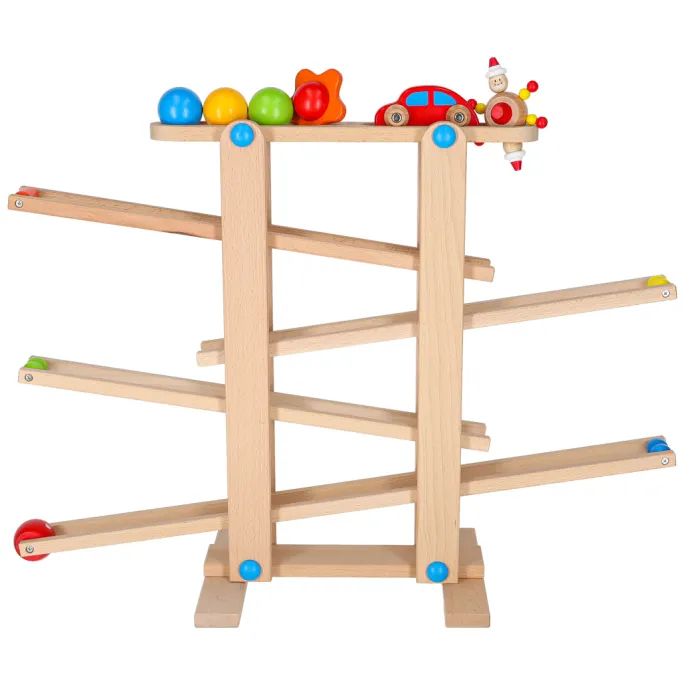 Bezpieczny tor kulkowy montessori do samodzielnego montażu