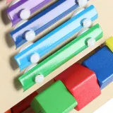 Bezpieczny chodzik z drewna dla nauki chodzenia i rozwoju motoryki