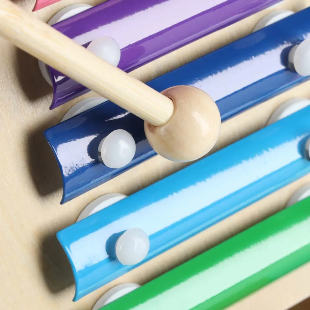 Multifunkcyjna kostka edukacyjna 6w1 z akcesoriami dla dzieci