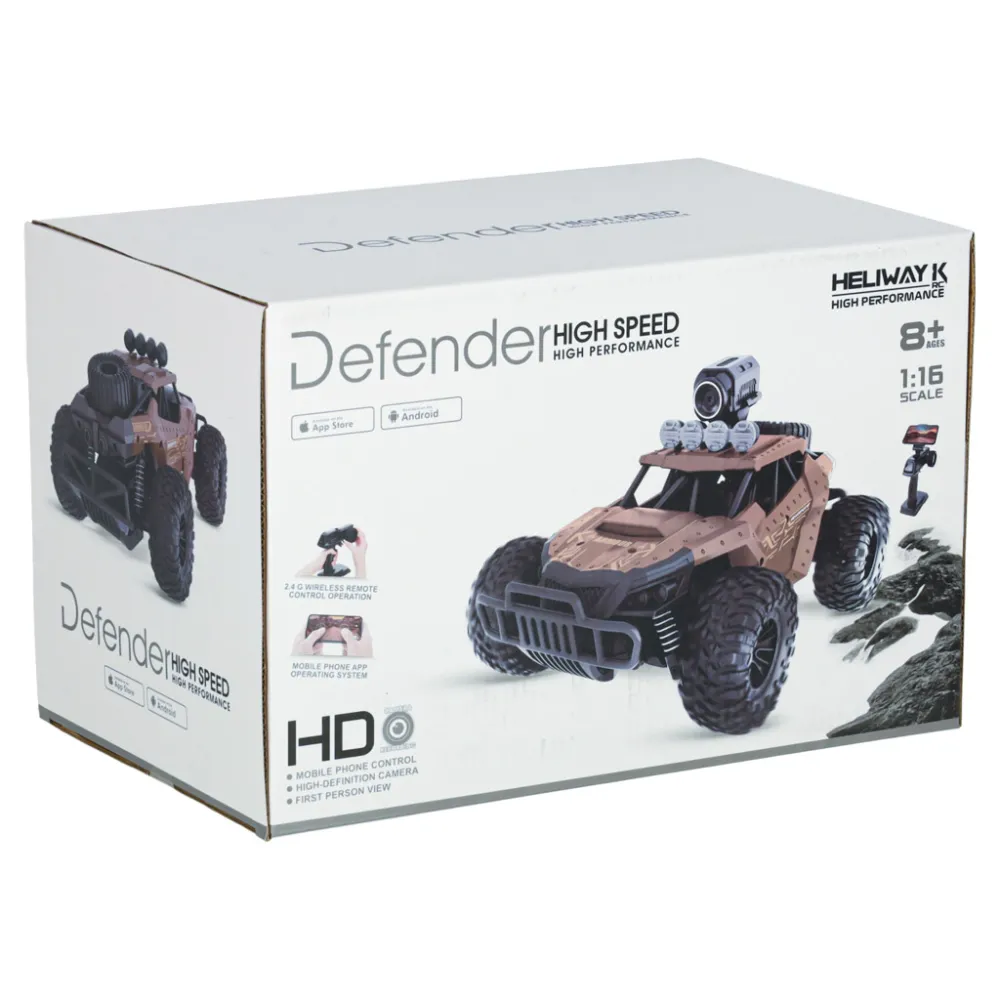 Kompletny zestaw samochodu drift terenowego RC z pilotem i akumulatorem