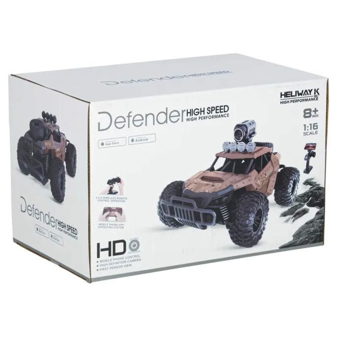 Kompletny zestaw samochodu drift terenowego RC z pilotem i akumulatorem