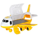 Zestaw konstrukcyjny z koparką, betoniarką i spychaczem do kreatywnej zabawy