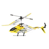 Detal aluminiowej konstrukcji helikoptera RC Syma S107G żółty