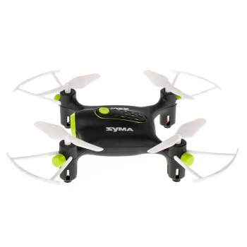 Dron Syma X20P w trakcie efektownego obrotu 360 stopni
