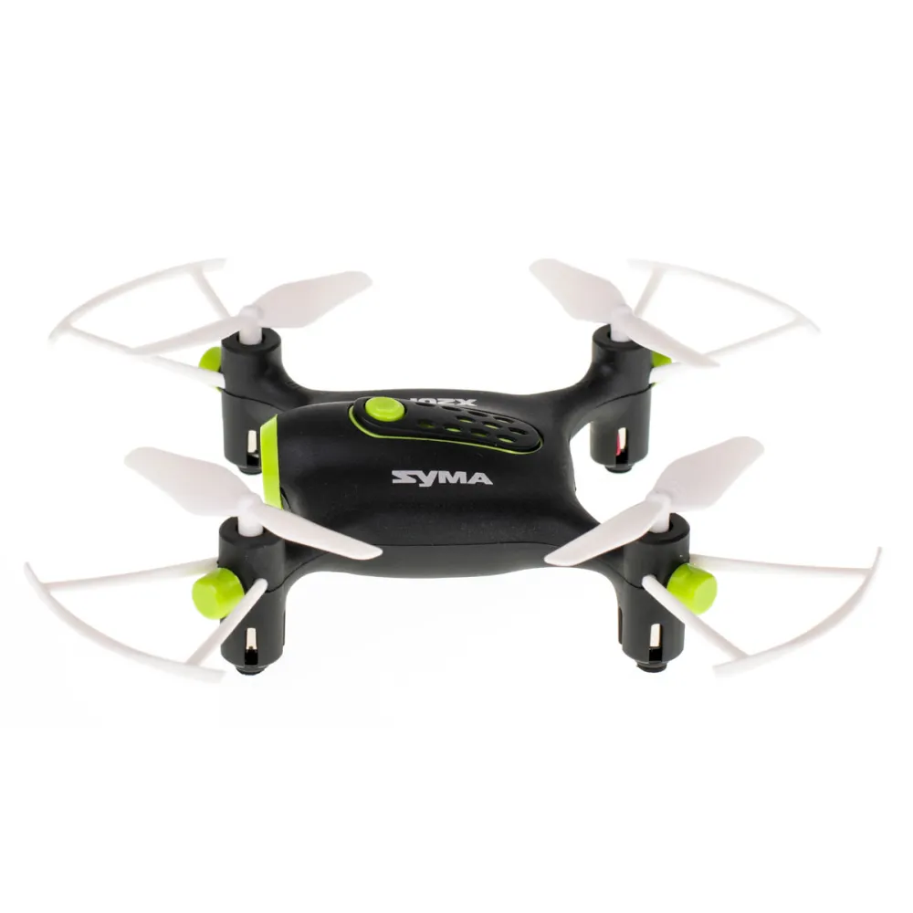 Dron Syma X20P w trakcie efektownego obrotu 360 stopni