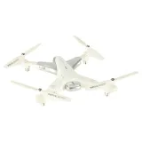 Widok z góry na drona SYMA Z3 z rozłożonymi śmigłami podczas lotu